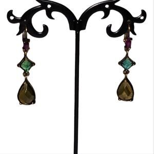 Avon Vintage Elegant Multicolor Drop Earrings